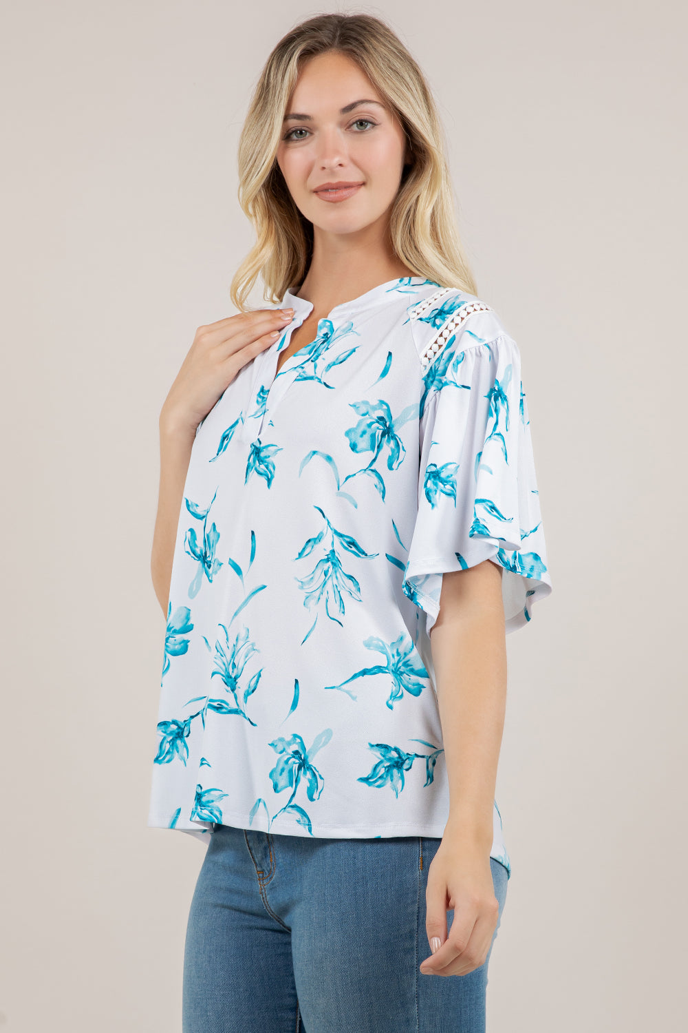 S/SLV RAGLAN SWING TOP T12769-2504067