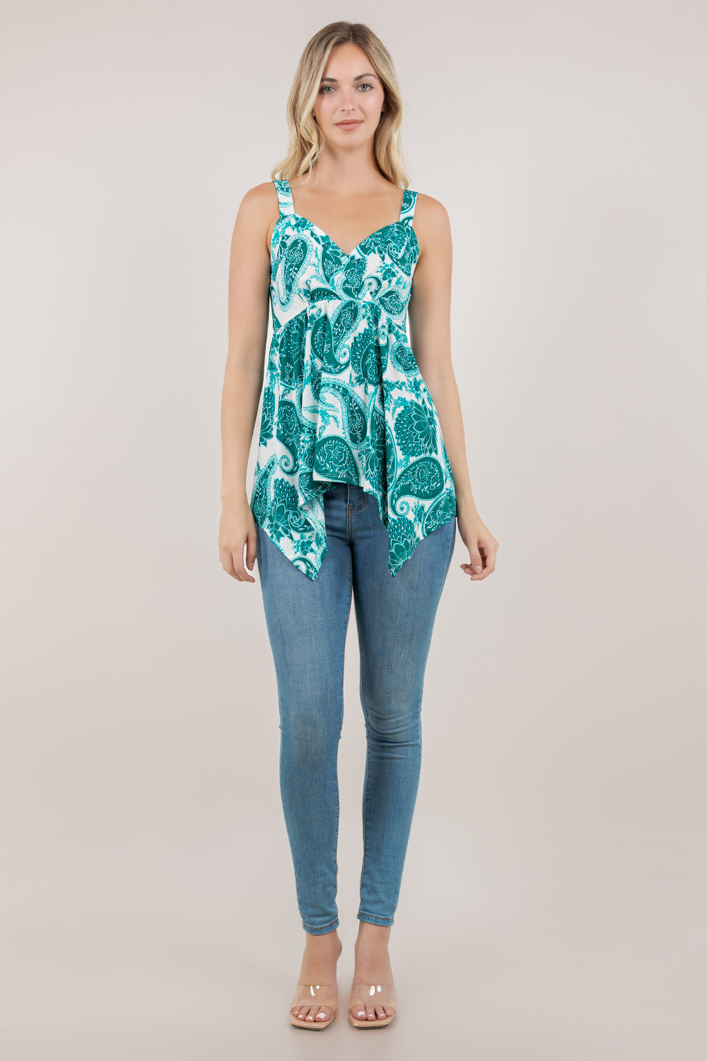 S/LESS SHARKBITE SURPLICE TOP T12790-1763