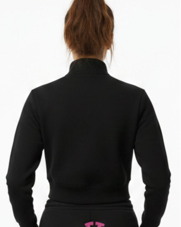 Zip Up Fleece Track Jacket