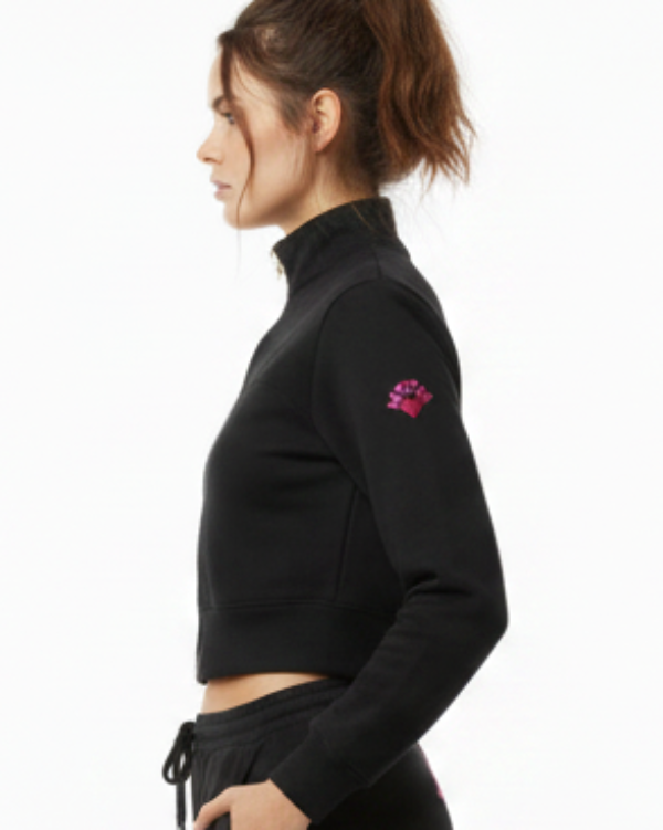 Zip Up Fleece Track Jacket