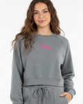 Raglan Crew Neck Sweatshirt