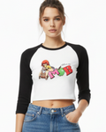 Long Sleeve Raglan Baseball Top