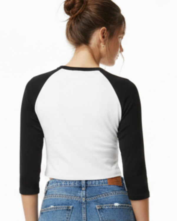 Long Sleeve Raglan Baseball Top