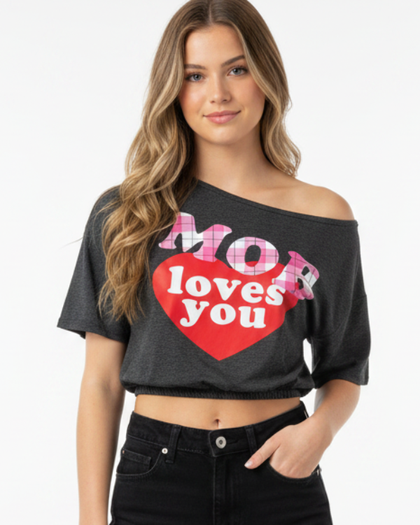 SS Off-One-Shoulder Oversized top