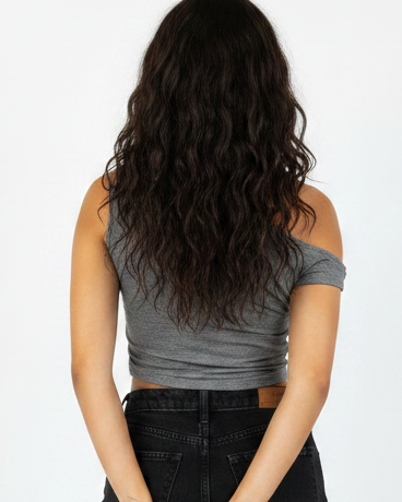 SS Off-One-Shoulder Asymmetrical Top