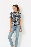 ELBOW HALF PLACKET SHIRT - T8004-PE-ELB-JNJ-11223