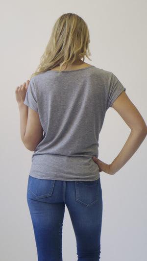 Tie Front Casual Top